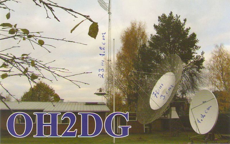 24 GHz OH2DG 3 m dish